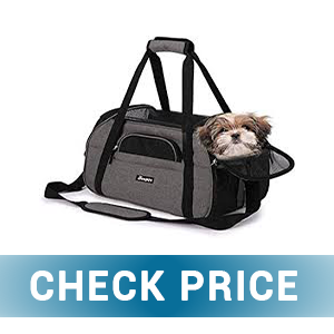 Topped Portable Soft Pet Carrier