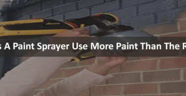 Does A Paint Sprayer Use More Paint Than The Roller
